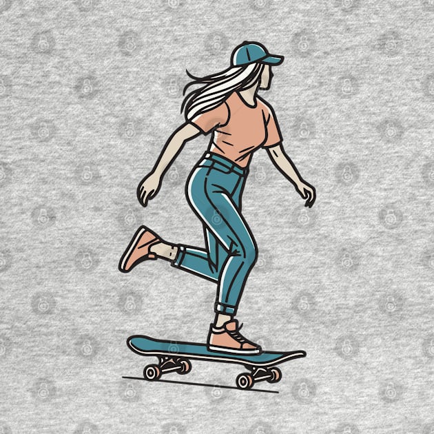 Skater Girl by Green Dreads